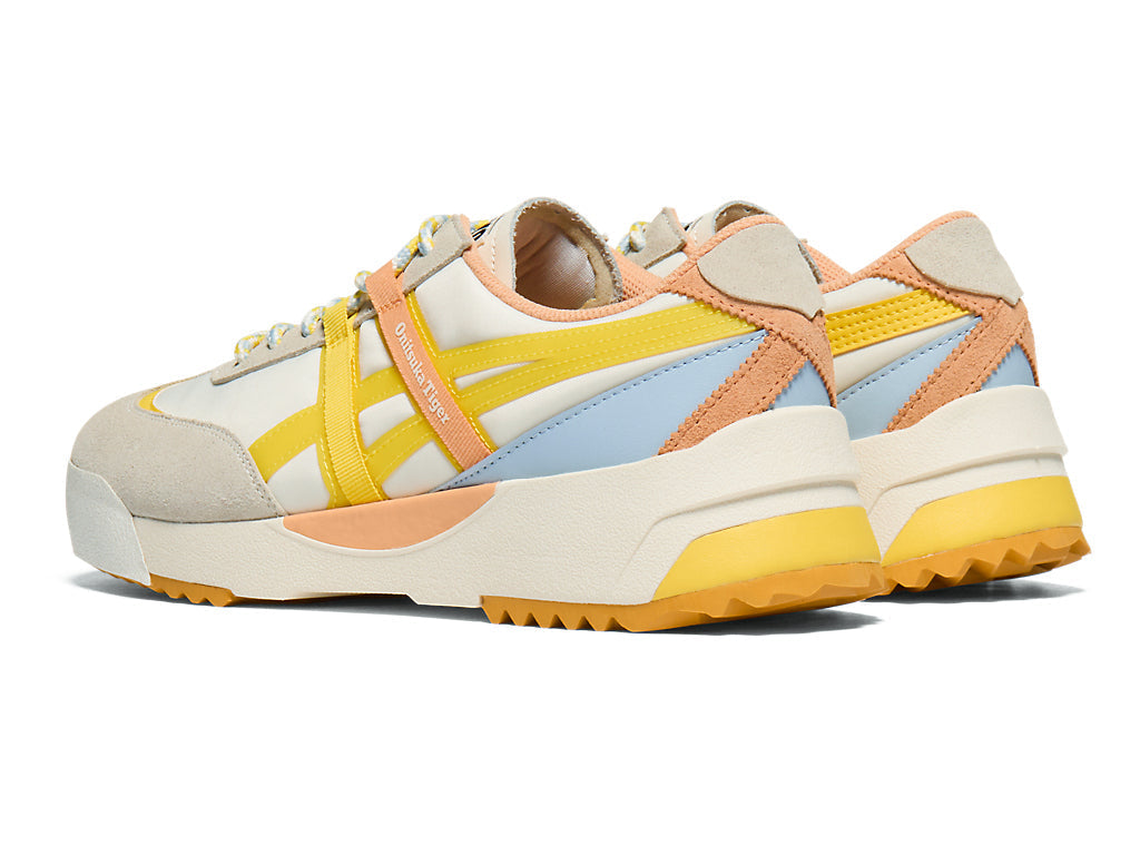 Onitsuka Tiger DELEGATION EX 1183A604 101 CREAM VIBRANT YELLOW