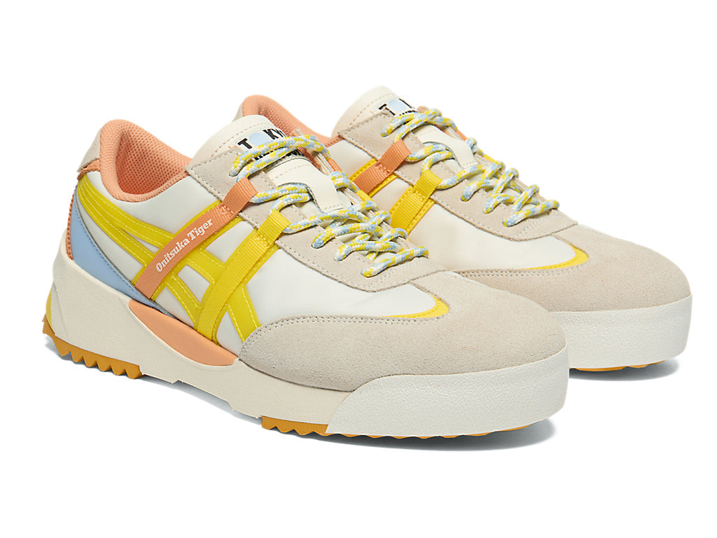 Onitsuka Tiger DELEGATION EX 1183A604 101 CREAM VIBRANT YELLOW
