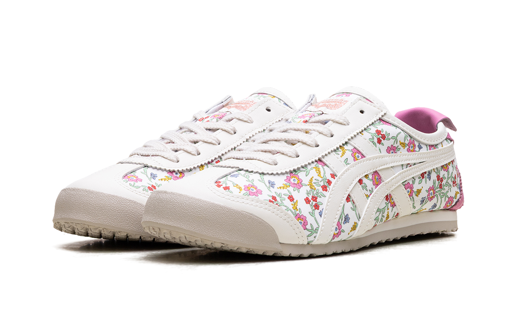Onitsuka-tiger|mexico-66-cream-pink-floral-159275