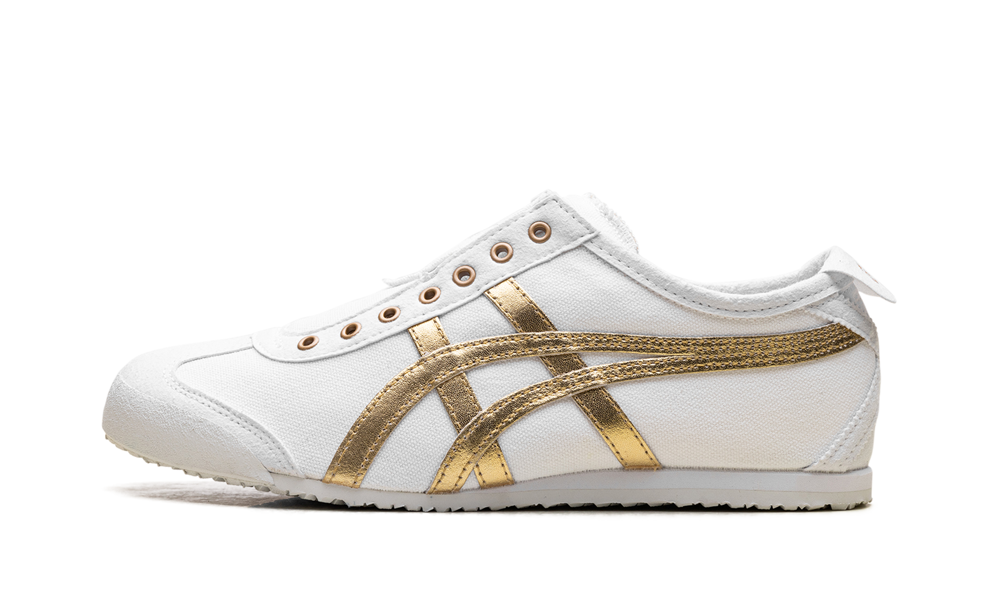 Onitsuka-tiger|mexico-66-slip-on-white-pure-gold-153471